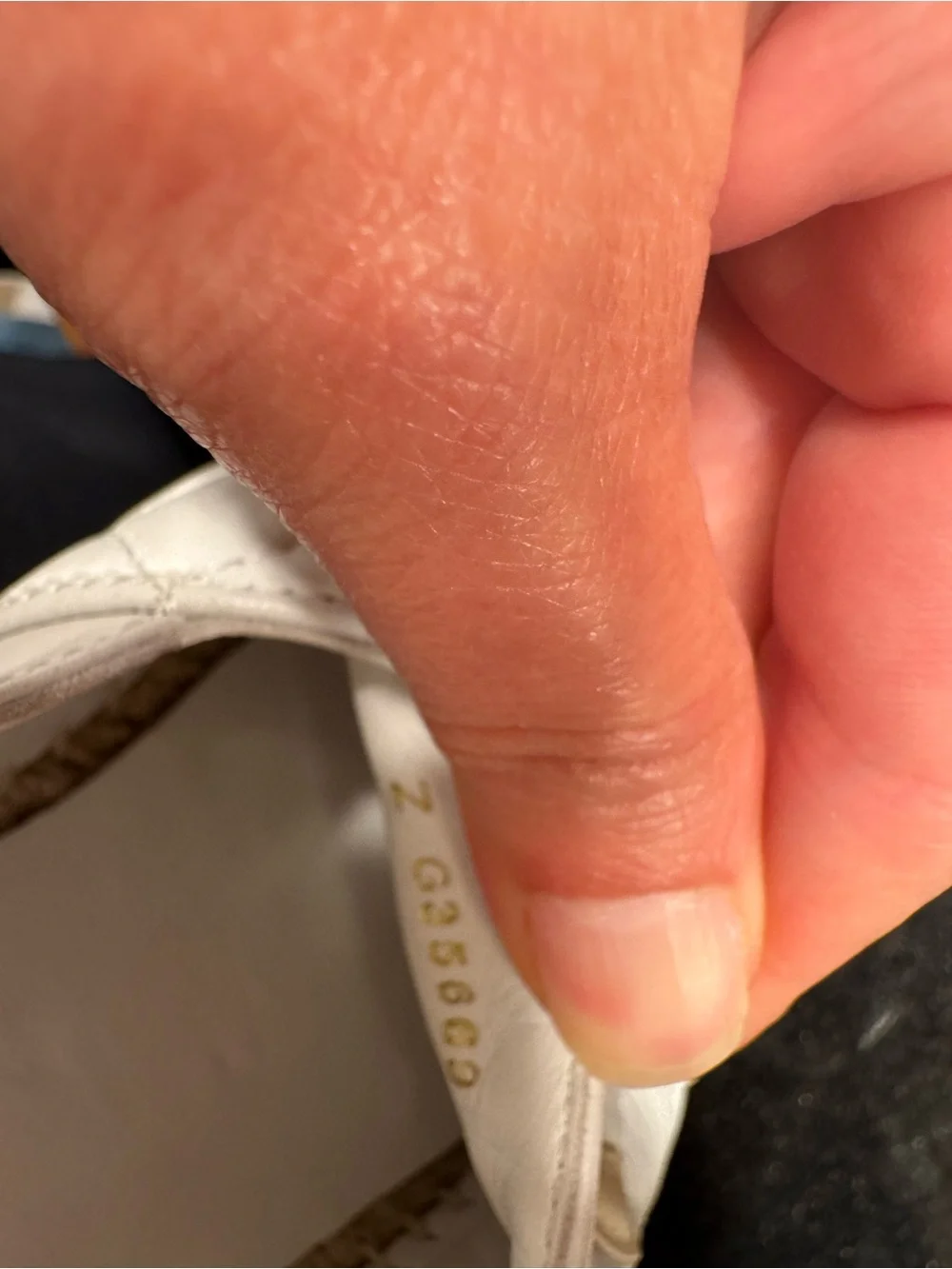 CHANEL White Quilted Espadrilles with Beige Cap Toe and CC Logo